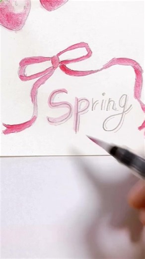 #drawing #illustration #手書き #イラスト #spring #pink #healing #coloring #cute #music #幾田りら