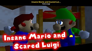 Insane Mario and Scared Luigi Sprites Mod for Friday Night Funkin' | FNF Mods