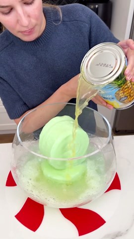 I Make Refreshing Lime Punch For The Holidays