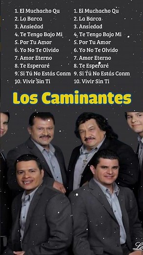 La Pajarera - Los Caminantes Mix 25 Exitos Romanticas Viejitas #shorts #musica #loscaminates #baile