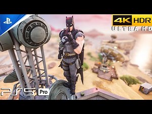 Fortnite (PS5 Pro) 4K 120FPS HDR Gameplay | Skin Batman Zero