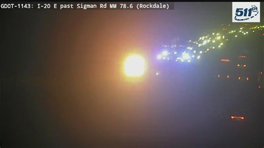 I-20 West lanes reopened after Newton County crash