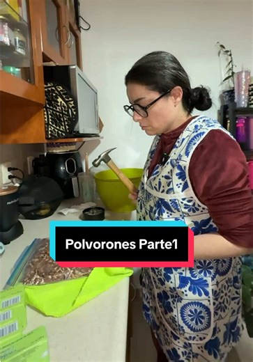 Mi suegra me enseñó a hacer la receta secreta de los polvorones que hace más de 40 años #violetaisfel