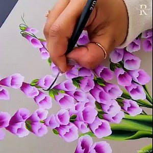 Painting a Unique Flower | Colors N Shades-The magical Rendering