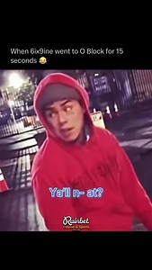 Rap Slump | Rap News on Instagram: "6ix9ine went to O Block for 15 seconds 😂 follow @rapslump for more ✅ via: @loadedlyricz #6ix9ine #rap #rapmusic #rapmemes"