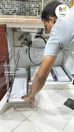 MAXIMIZE YOUR SPACE | Kitchen Under Sink Cabinet Storage Ideas