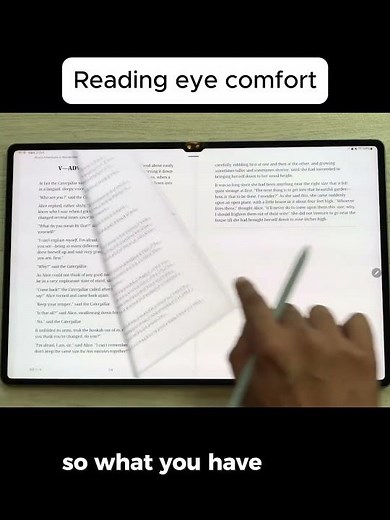 Enhance Your Reading Experience: Eye Comfort on Tab S10 Ultra! 📖🌙