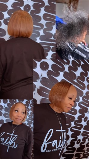 Hair Salon + Coffee Shop | ✨ Custom Color Blend + Extensions ✨ This sleek bob features a custom color blend with extensions for an edgy, versatile look you can wear... | Instagram