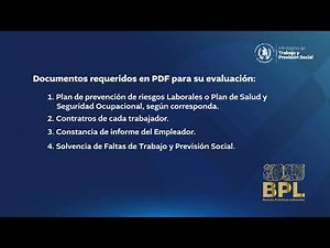 Tutorial para solicitud de la Constancia de Buenas Prácticas Laborales