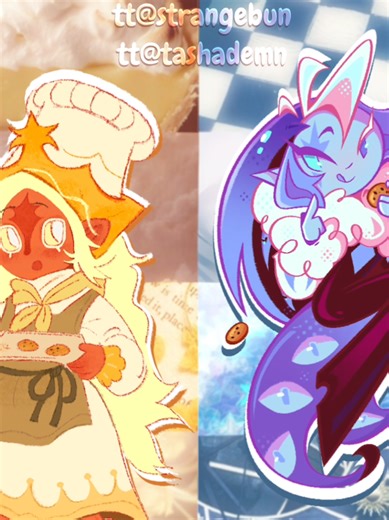 COLLAB W @Таша Дэмн They are just silly and cute ^^ тгк - hornystrangebun tumblr - verystrangebun From collab: тгк - pshonka_va #shadowvanilla #shadowmilkcookie #purevanillacookie #쿠키런킹덤 #cookierun #crk #кукиран #рек #fyp