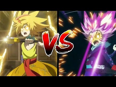 Free VS Lean || Beyblade Burst Sparking || Beyblade Burst Super King ||