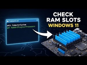 How to Check Ram Slots in Windows 11 Command to Check Ram Slots