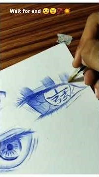 realistic eyes sketch 😲💯💯...