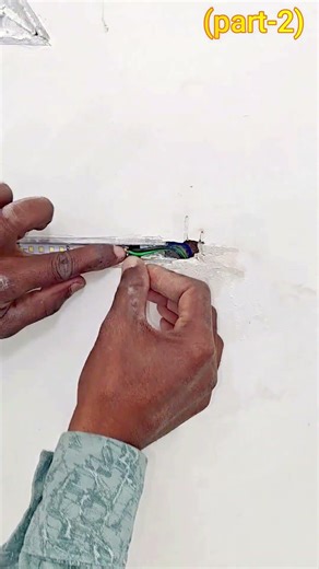 Running LED Strip Light Installation Stylish Design Wall (part-2) #electricalelectricianwireman