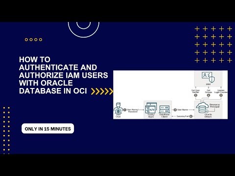 Authenticating and Authorizing IAM users with Oracle database in OCI