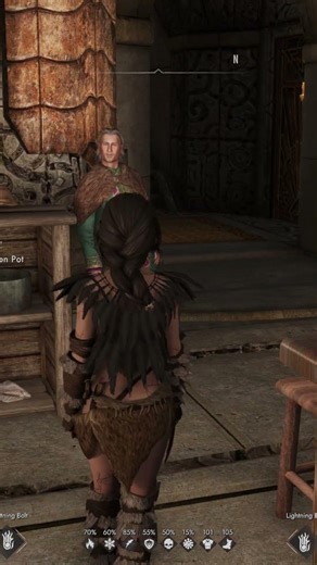 This Woman is Thirsty! Fus Ro Dah Her Azz! | Modded Skyrim #skyrim #gameshorts #gaming