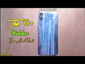 Samsung Galaxy A05 Top 10+ Hidden Features | Tips And Tricks | Samsung A05 🔥