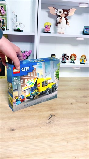 The @LEGO Van 276 pcs no. 60500 #lego #legocity #deliverydriver #van #legotiktok