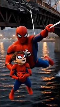 Spider-Man Saves His Child | Emotional Superhero Rescue Story