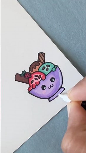 Make Ice Cream Stickers With Me 🍦✨ | Watch This Glow Up