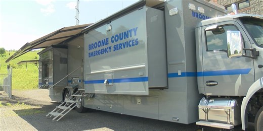 Broome County launches new radio dispatch system, command truck