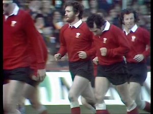 "Sheer power and strength from Gareth Edwards!" The all-time great number nine making something out of nothing 💫 #WALvIRE75 | The Welsh Rugby Union