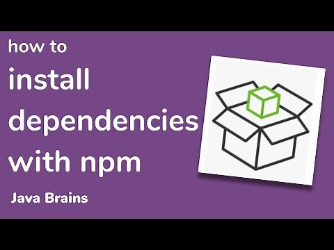 Installing and using libraries with npm - Node.js Basics [14] - Java Brains