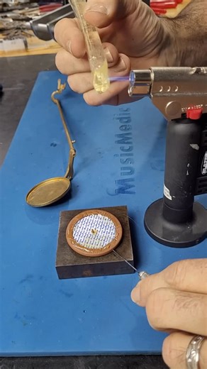 MusicMedic.com on Instagram: "Happy Glue Year! Order shellac sticks in bulk now with no worries about melting or warping during shipping in the summer heat. We’ve got all our sticks in stock and ready to ship. Prefer straight shellac sticks? Grab them now and be ready for the busy season! 🛠️"