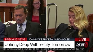 4/18/22 Johnny Depp to Testify Tomorrow