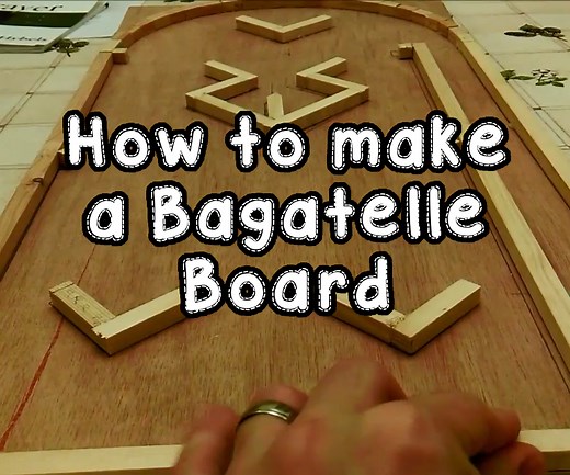 How to Make a Bagatelle Board