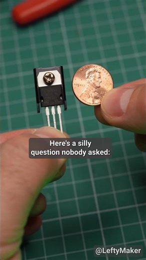 Does a penny make a good heatsink?