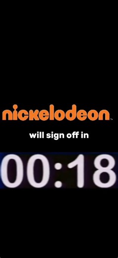 Nickelodeon Goodnight Sign Off Countdown