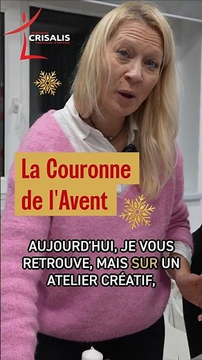 COURONNE DE L'AVENT FABRICATION MAISON TRESORS EPHEMERES #noel #christmas #decoration