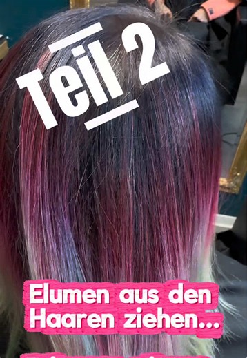 Der Kampf gegen Elumen geht weiter! Wer von euch kennt diese Situation auch? 😅 #friseur #elumen #colorcorrection #haarefärben #friseuralltag @kleene