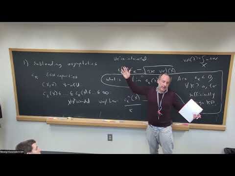 Subleading Asymptotics of ECH Capacities and Symplectic Packing Problems - Dan Cristofaro-Gardiner