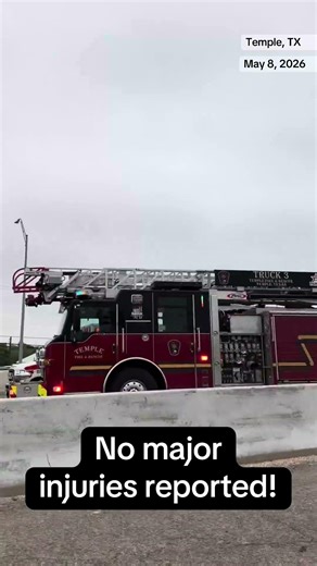 Crash flips vehicle, backs up traffic on I-35 in Temple