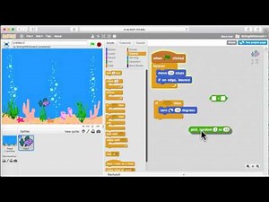 Programming with Scratch: Lesson 2: An Aquarium
