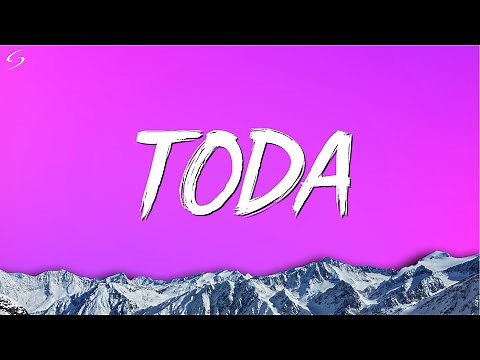 Alex Rose ft Cazzu, Lenny Tavarez, Lyanno & Rauw Alejandro ╸Toda (Letra/Lyrics)