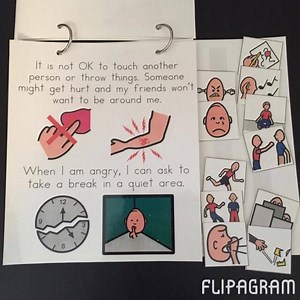 Knowing how to act manage emotions can be tricky. Use this "When I'm Angry" interactive social skill storyboard to teach your students how to manage their behavior when they become angry. Learn more here >> https://www.teacherspayteachers.com/Product/When-Im-Angry-Story-Interactive-Storyboard-for-Autism--1797981 | Mrs. D's Corner