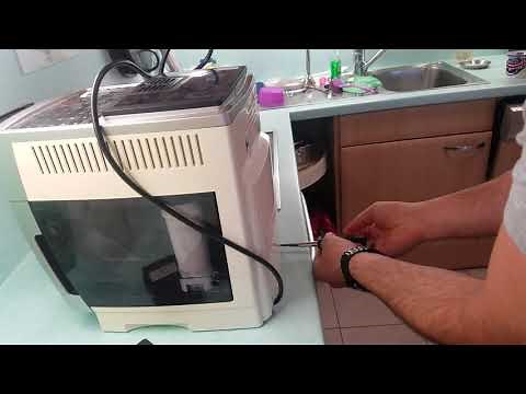 Delonghi ecam 23.420 Water in the drip tray Repair part I Brew group Dismantle Service wait