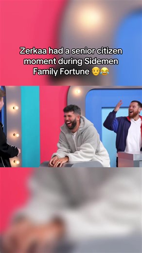 Zerkaa had a Senior Citizen moment during Sidemen Family Fortune and got called out by Behzinga. 👴😂 In the latest Sidemen Sunday Video, @Josh Zerker got confused during a game show question and @Ethan Payne called him out for giving a ridiculous answer. #zerkaa #sidemen #sidemensunday #behzinga