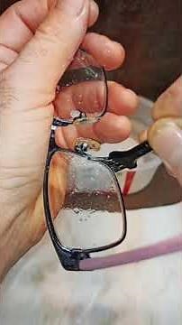 entretien et nettoyage lunettes