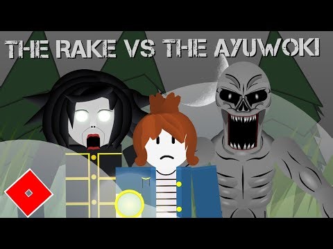 The Rake Remastered 🆚 Ayuwoki ROBLOX Animation