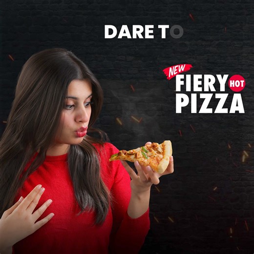 3.7K views · 164 reactions | Feeling brave? Our fiery hot pizza is here to put your taste buds to the test! Think you can handle the heat? Order our spiciest pizza ever and see if you can finish a slice without taking a sip! Download the app: Play Store - https://bit.ly/2Wptg9p App Store - https://apple.co/2ZbXiKV Or place an order at www.dominos.com.pk | 021-111-366-466 #DominosPakistan #GreatnessbyDominos 8 30 | Domino's Pizza | Facebook