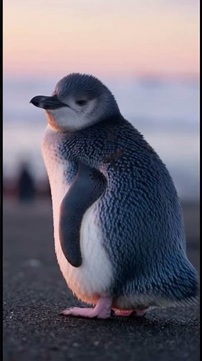 One of the Oldest Little Blue Penguins Ever Filmed | Peaceful Sunrise Wildlife Scene