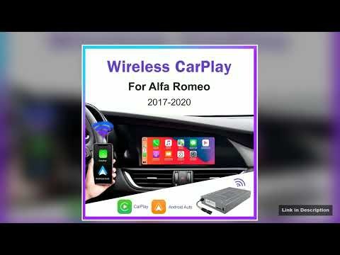 NEW Wireless CarPlay Android auto For Alfa Romeo Stelvio Giulia 20172020 Module Android Auto