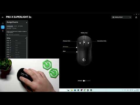 Logitech PRO X SUPERLIGHT 2c – How to Remove Button Mapping