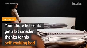 Meet the bed that makes itself. | Futurism Science