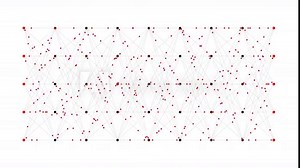 Stylized Neural Network Animated diagram of a neural network processing data.