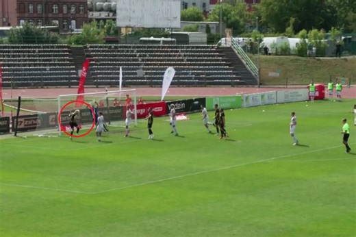 Do przerwy było 0:1 w meczu Wieczystej. Potem padły trzy gole